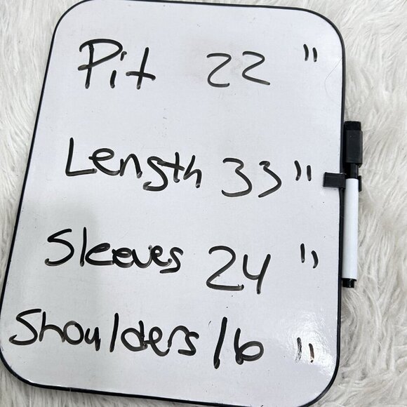 Sigrid Olsen Embroidered Linen Tunic Top Gray Lagenlook Coastal 1/2 Button Up L - Picture 11 of 11